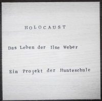 Holocaust - Das Leben der Ilse Weber